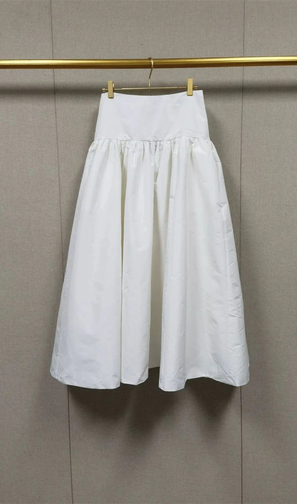 Long Taffeta Skirt Flowering Girl