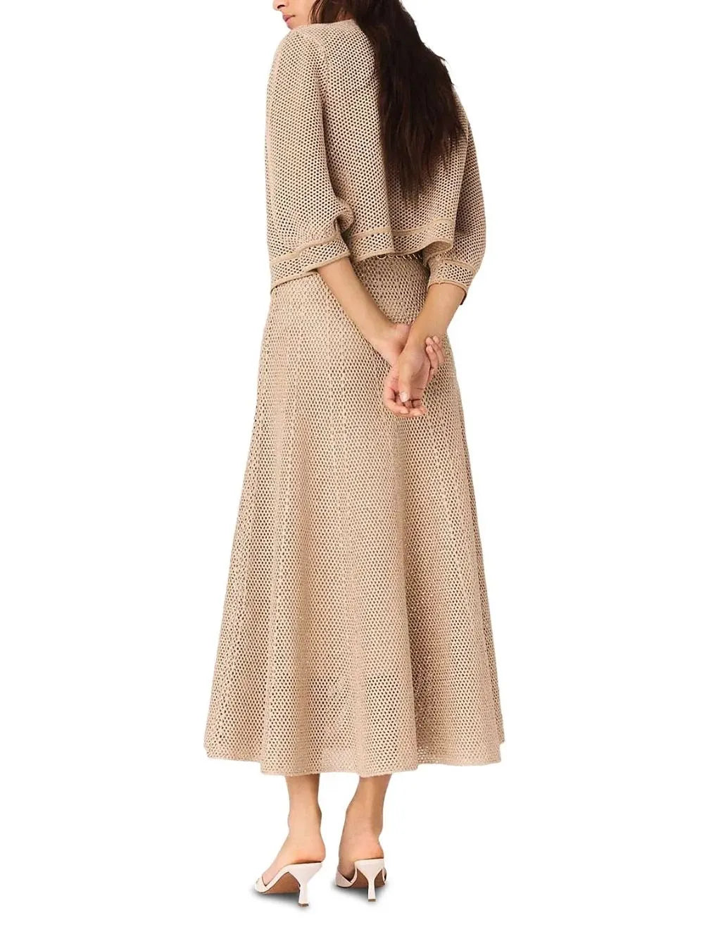 Sequin Knit Cardigan Flowering Girl