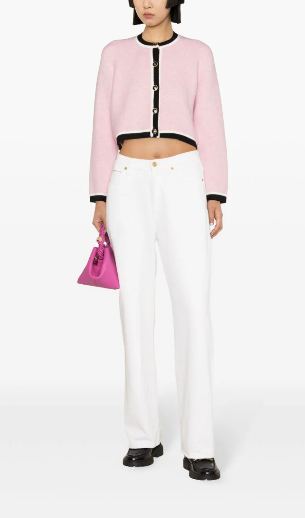 CLOVE-BUTTONS CROPPED CARDIGAN Flowering Girl