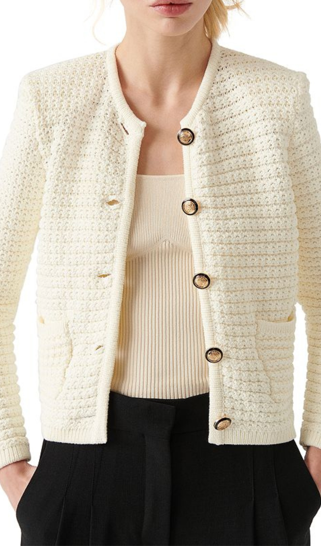 OFF WHITE GASPARD CARDIGAN Flowering Girl
