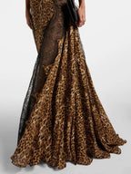 Martine Leopard Lace Maxi Dress Flowering Girl