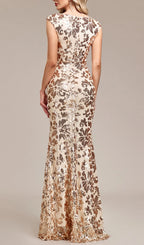Arzilla Sequin Gown Flowering Girl