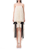 Uldric Strapless Ruched Dress Flowering Girl