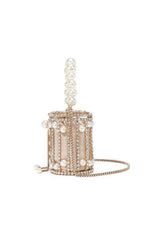 Ditza Pearl Handbag Flowering Girl
