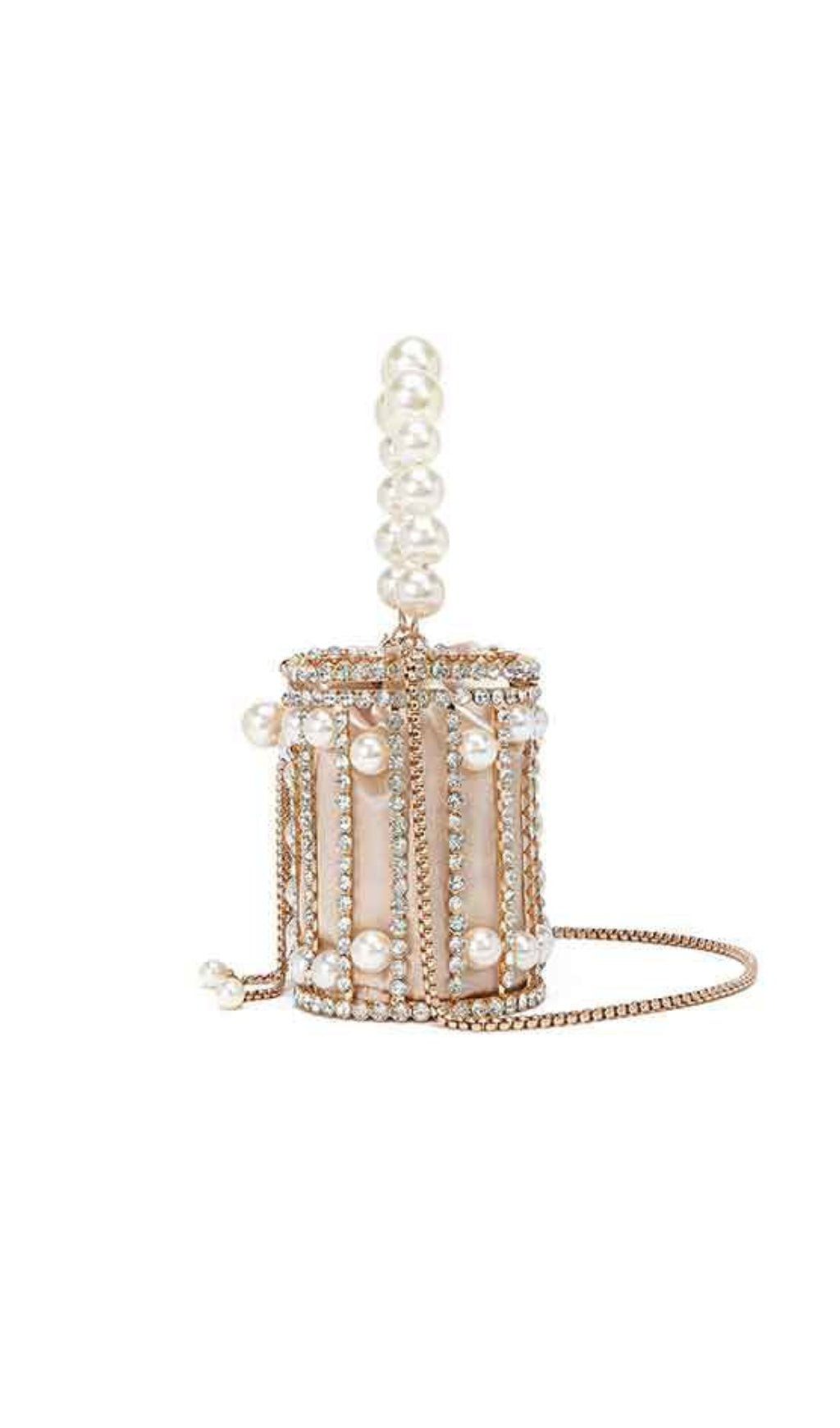 Ditza Pearl Handbag Flowering Girl
