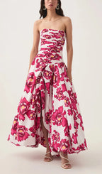 Behold Boldly Blooming Maxi Dress Flowering Girl