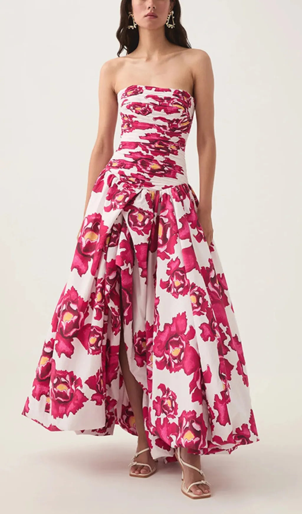 Behold Boldly Blooming Maxi Dress Flowering Girl
