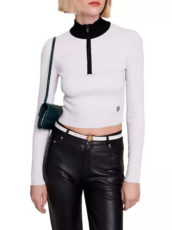 HIGH NECK CROP TOP Flowering Girl