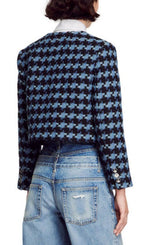 BOULOGNE TWEED CROPPED JACKET Flowering Girl