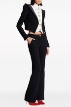 Nerissa Spencer Buttoned Crop Jacket Flowering Girl