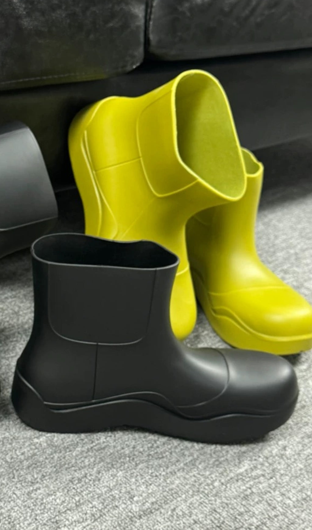 RUBBER ANKLE RAIN BOOTS Flowering Girl