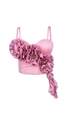 Diep Flower Crop Top Flowering Girl