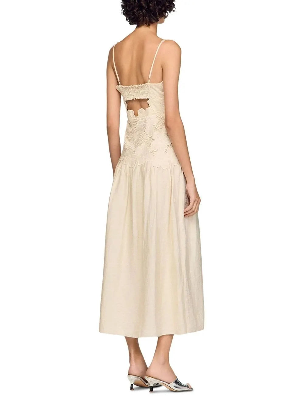Guipure Maxi Dress Flowering Girl