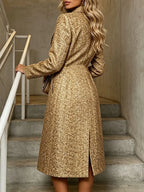 Mathilda Gold Coat Flowering Girl