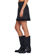 KEITHY RUFFLED TWEED SKIRT Flowering Girl