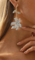 Josephe Flower Earrings Flowering Girl