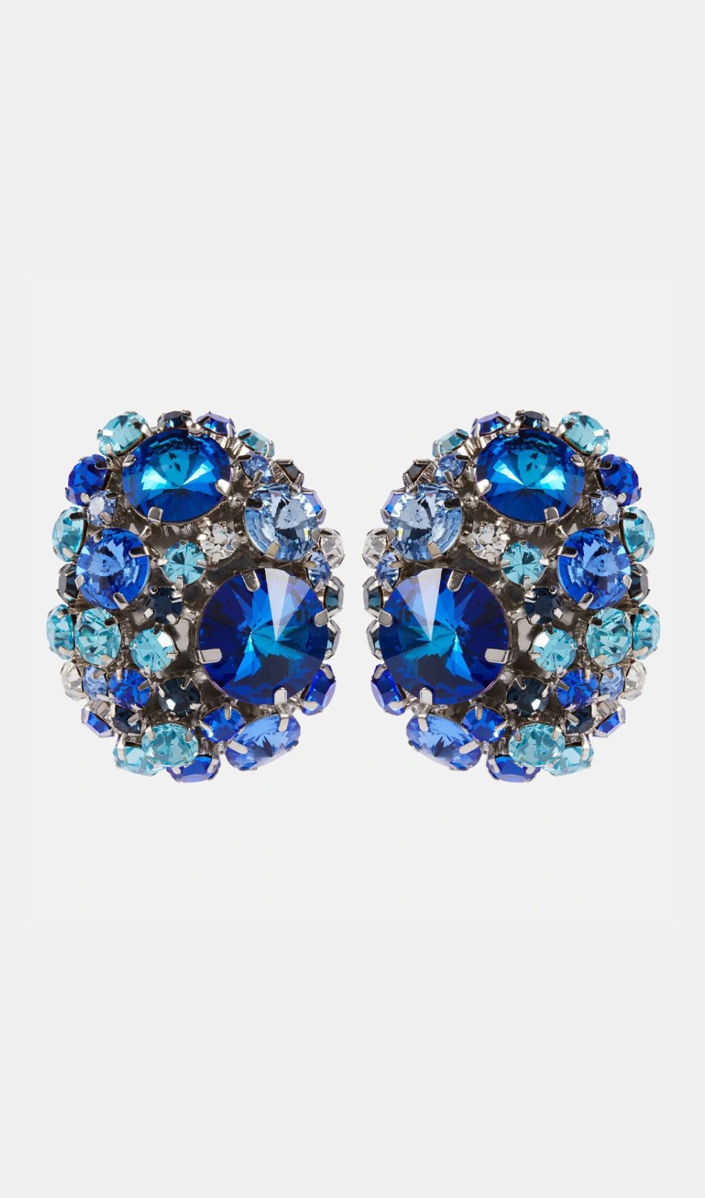 Kailyn Diamante Earrings Flowering Girl