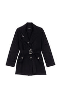 BELTED TWEED COAT Flowering Girl