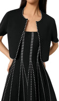 Cropped Cardigan Flowering Girl