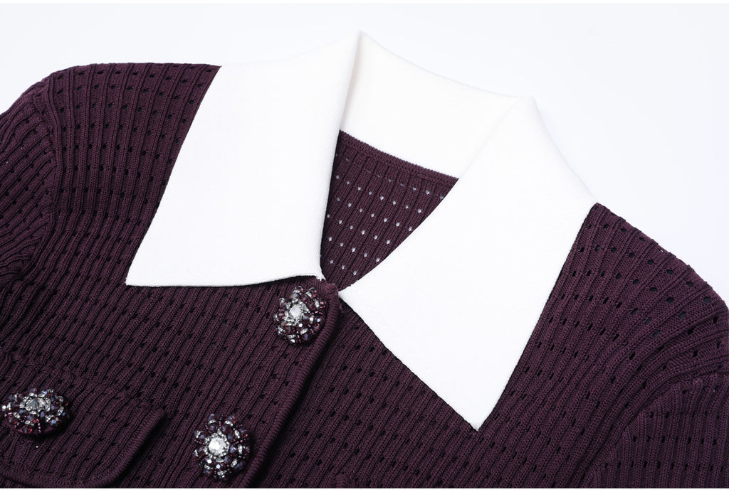 Karoline Knit Cardigan Flowering Girl
