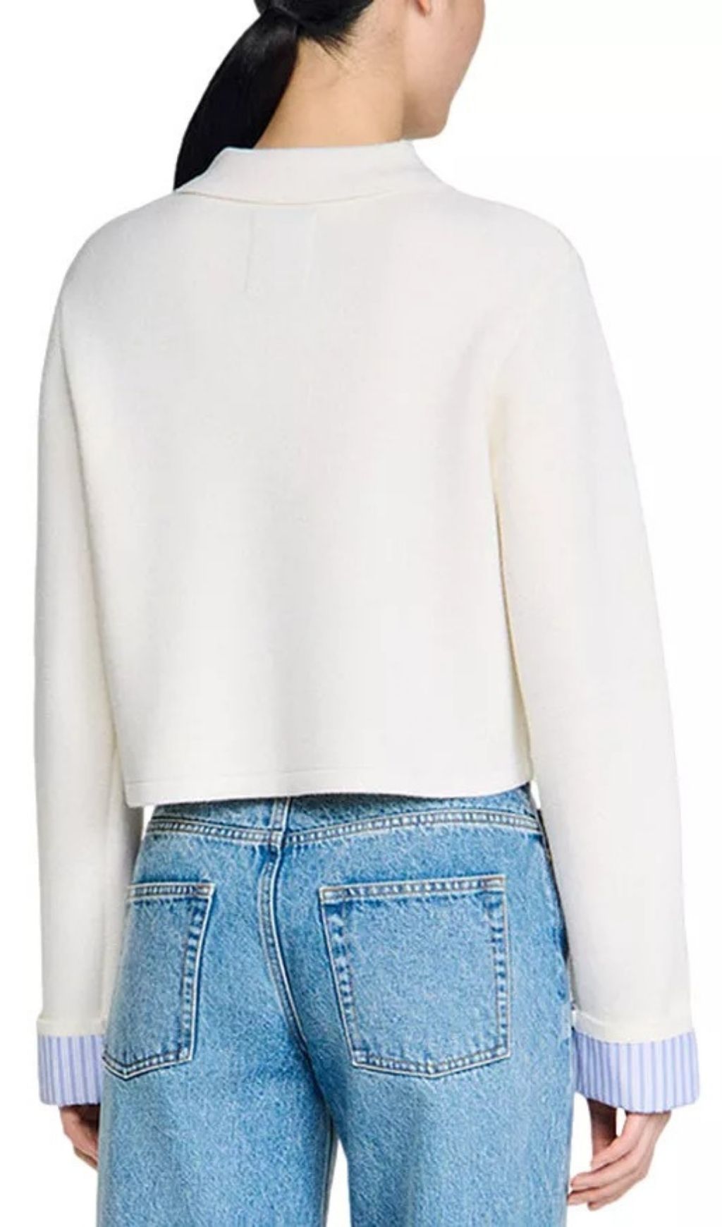Polo Cardigan Flowering Girl