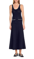Beaded Midi Dress Flowering Girl