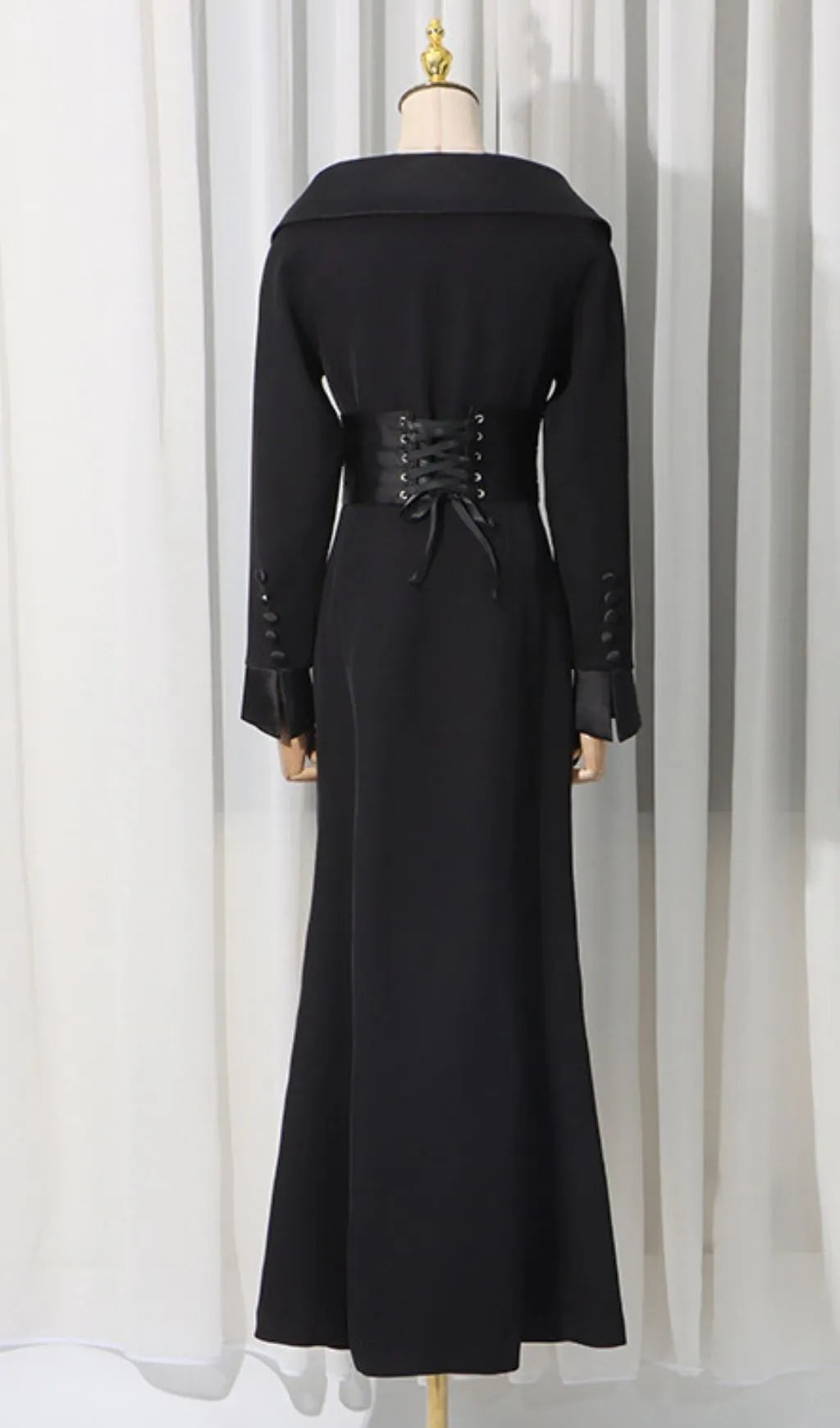 Kazi Black Blazer Maxi Dress Flowering Girl