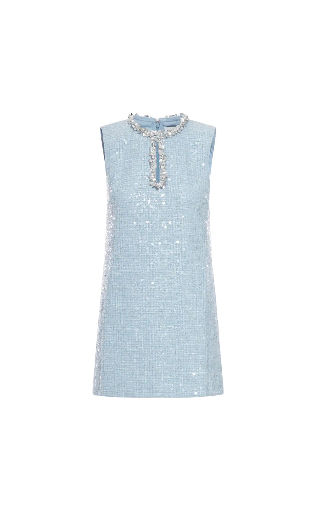 EMBELLISHED BOUCLÉ MINI DRESS Flowering Girl