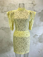 Mandisa Lace Mini Dress Flowering Girl