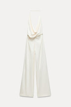 Long Rustic Jumpsuit Flowering Girl
