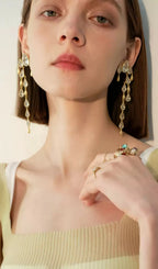 Lela Drop Earrings Flowering Girl