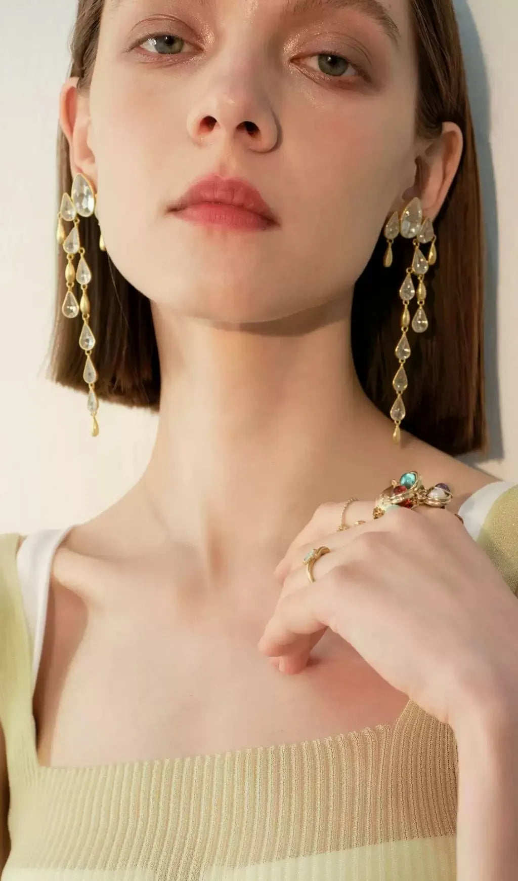 Lela Drop Earrings Flowering Girl