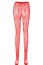 Yara Pink Bowknot Fishnet Stockings - Red Flowering Girl