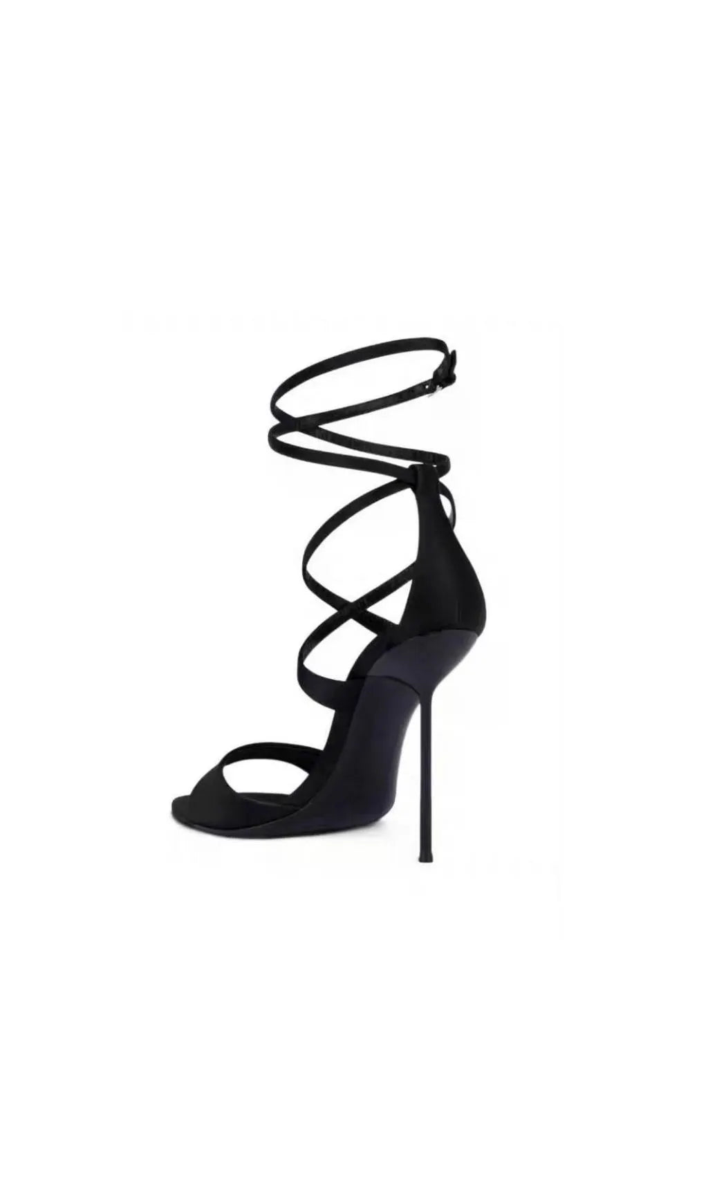 Katana Black Heels Flowering Girl