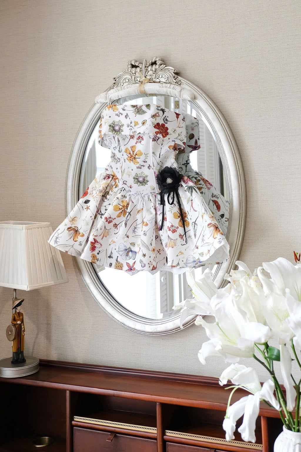 Lumi Strapless Mini Dress Flowering Girl
