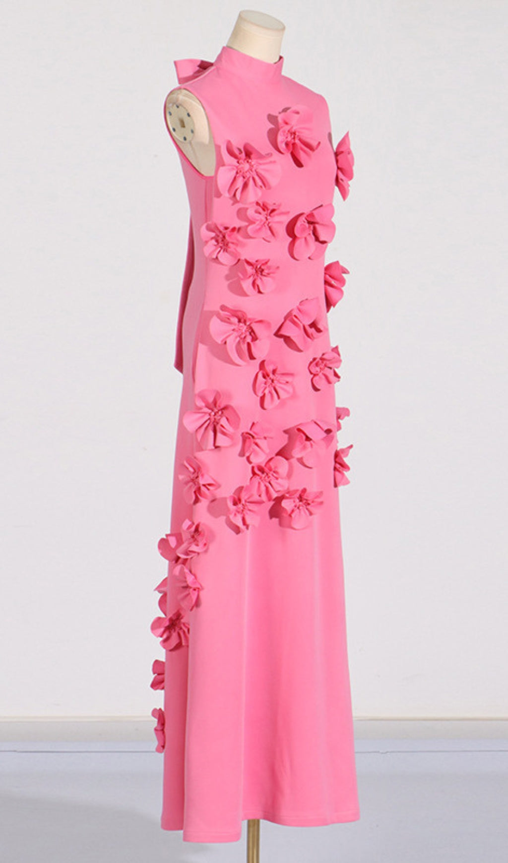 Annona Flower Embellished Maxi Dress Flowering Girl