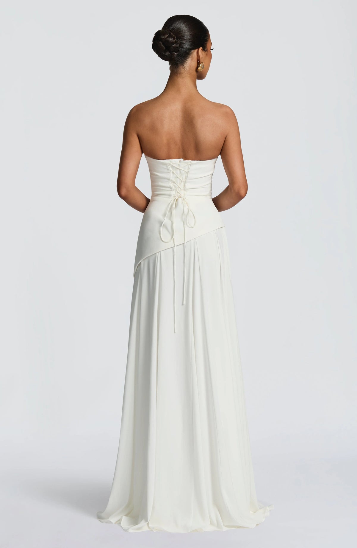 Patricia Maxi Dress - Ivory Flowering Girl