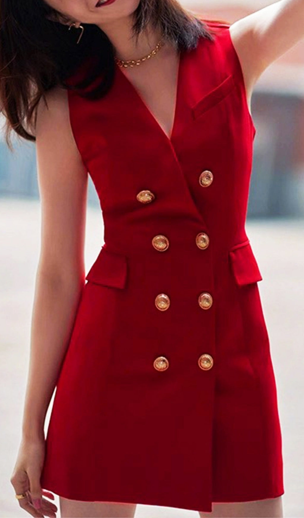 Eisheth Sleeveless Mini Dress Flowering Girl