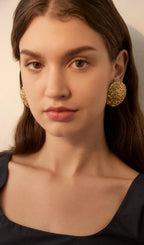 Lenn Gold Earrings Flowering Girl