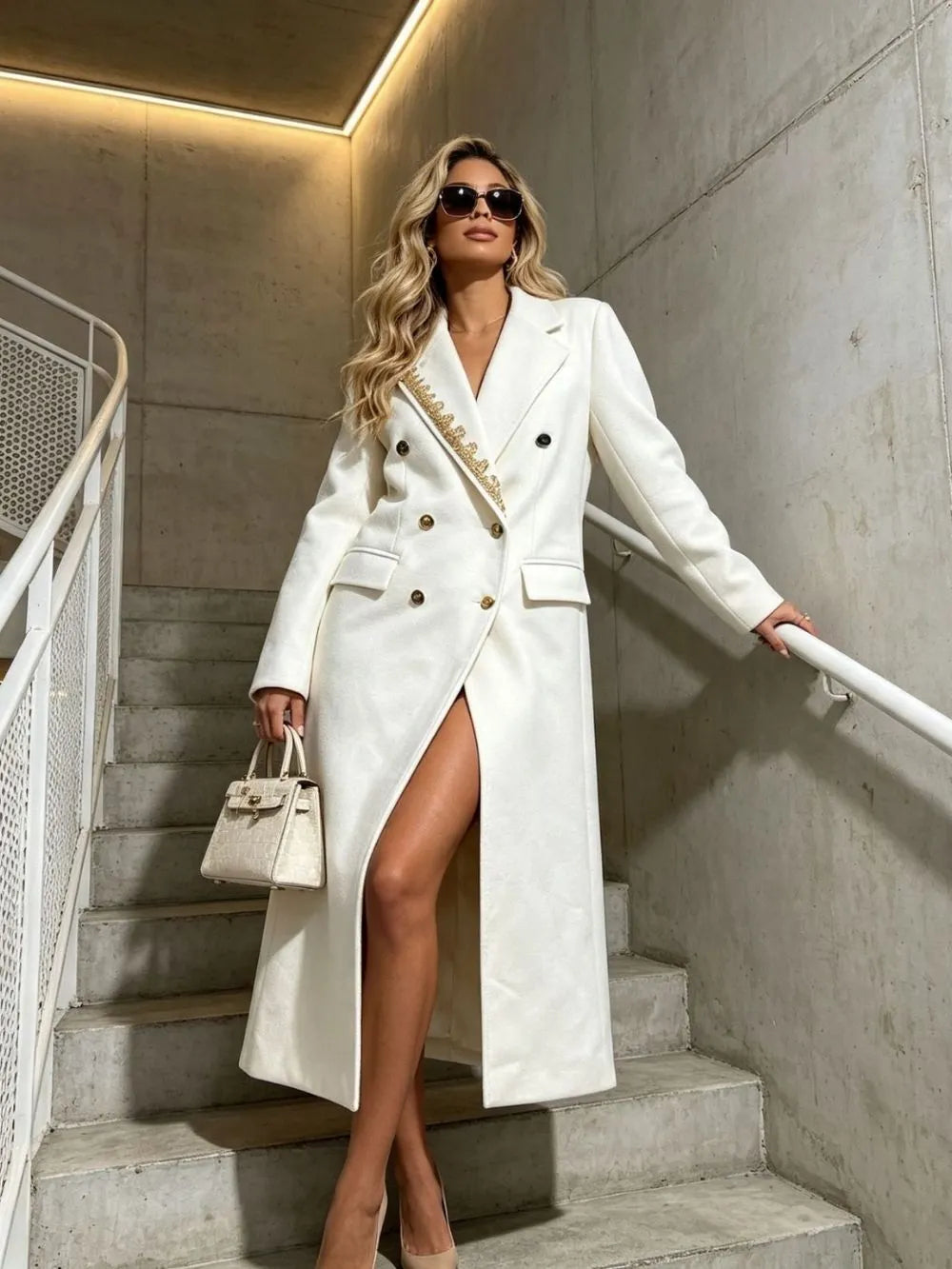 Matea Coat Flowering Girl