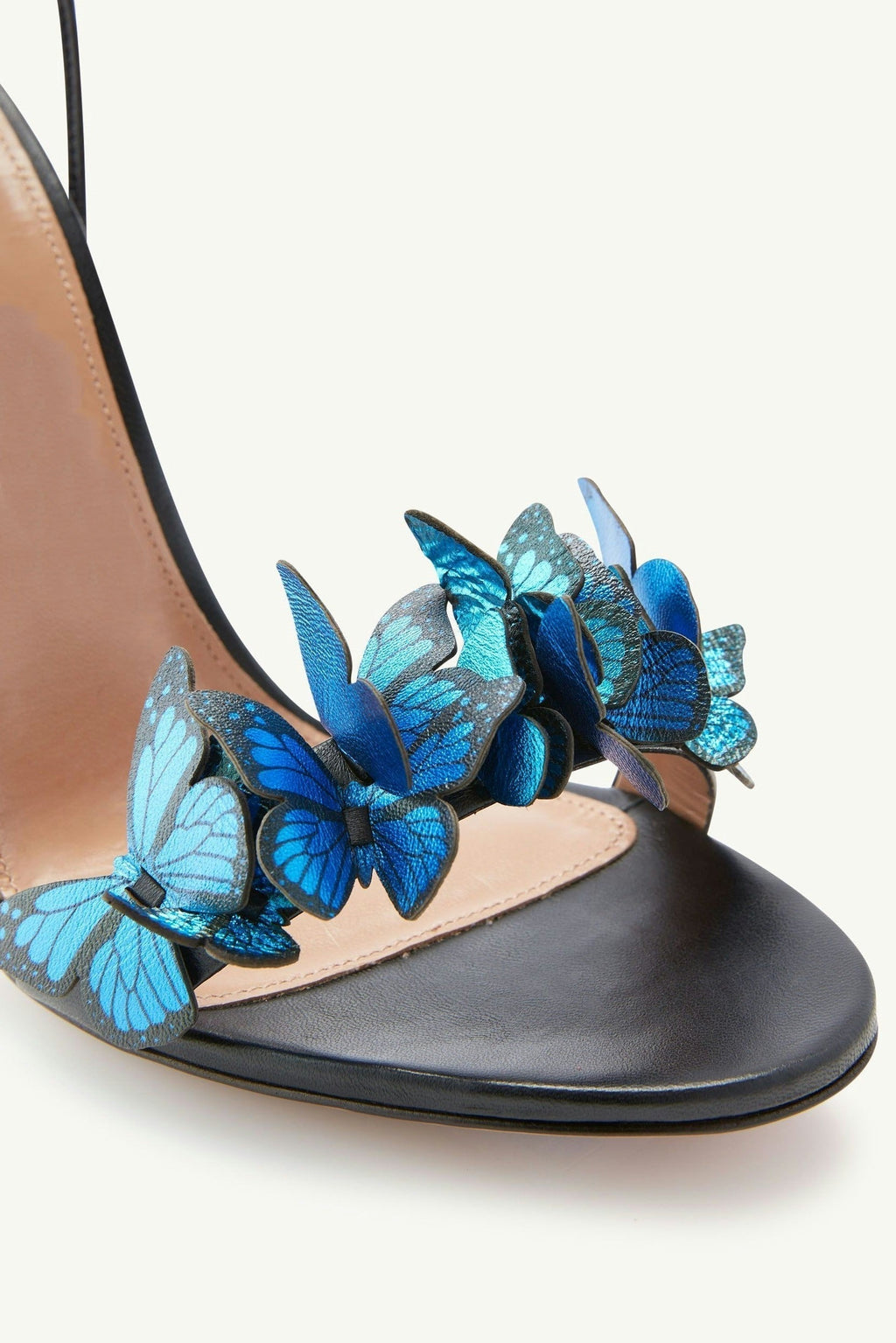 Jazma Papillon Sandal - Black Flowering Girl