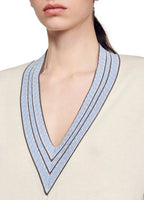 ADIEL V NECK SWEATER Flowering Girl