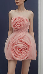 Andromache Flower Mini Dress Flowering Girl
