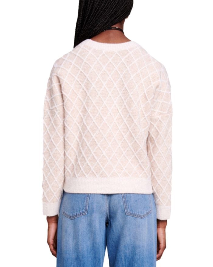 METALLIC CARDIGAN SWEATER Flowering Girl