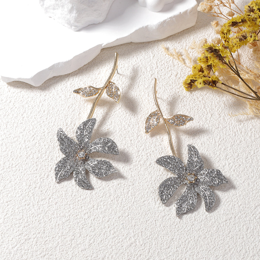 Josephe Flower Earrings Flowering Girl