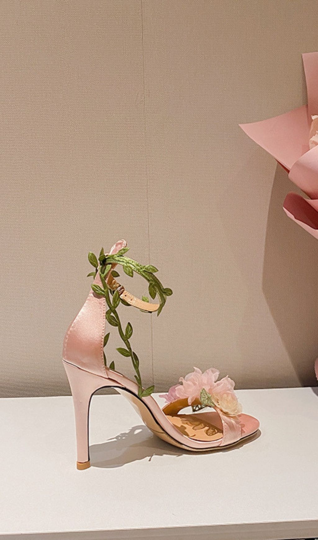 Lacee Flower Heels Flowering Girl
