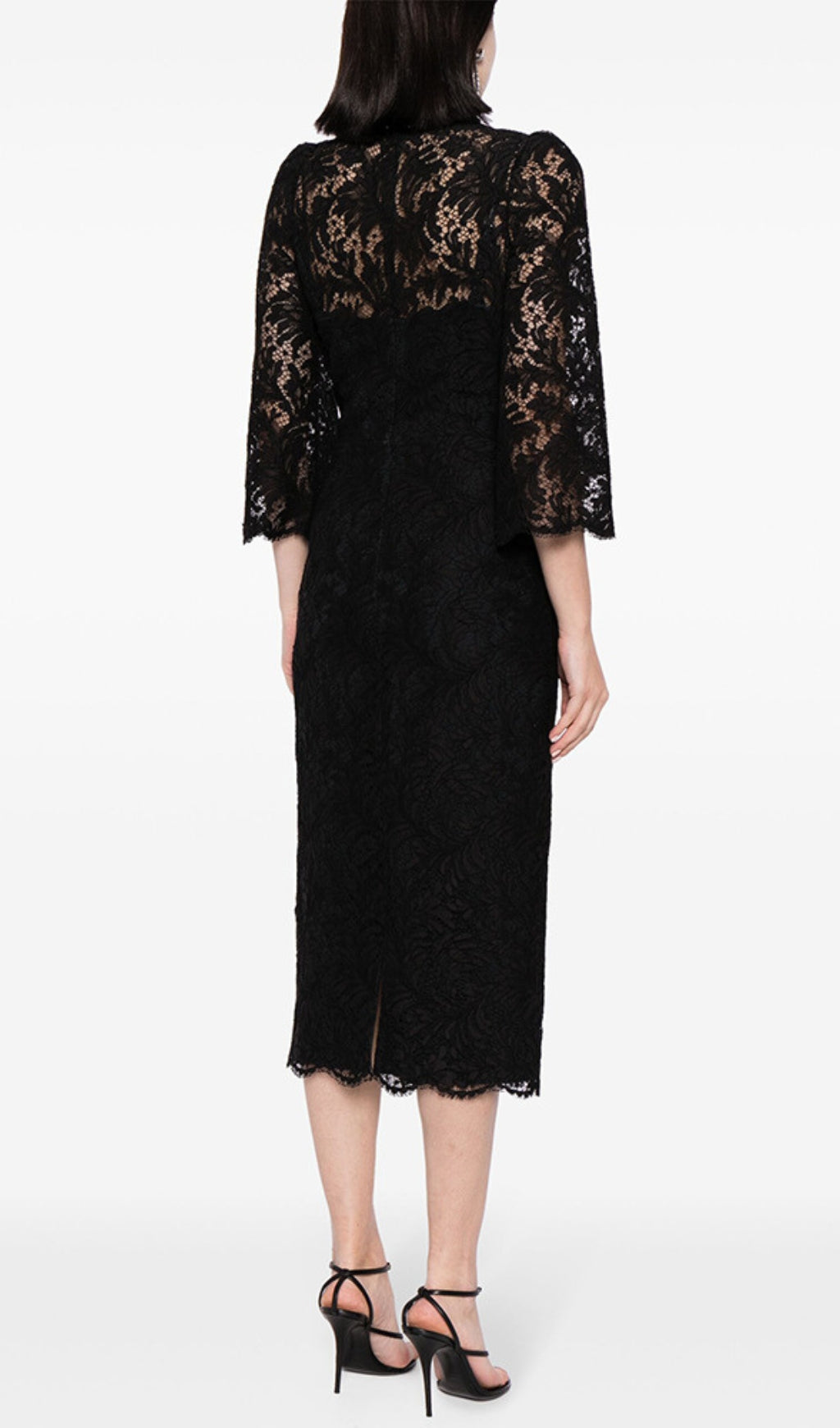 Dorothea Lace Midi Dress Flowering Girl