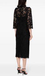 Dorothea Lace Midi Dress Flowering Girl