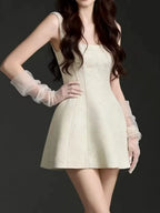 Manaba Beaded Mini Dress Flowering Girl