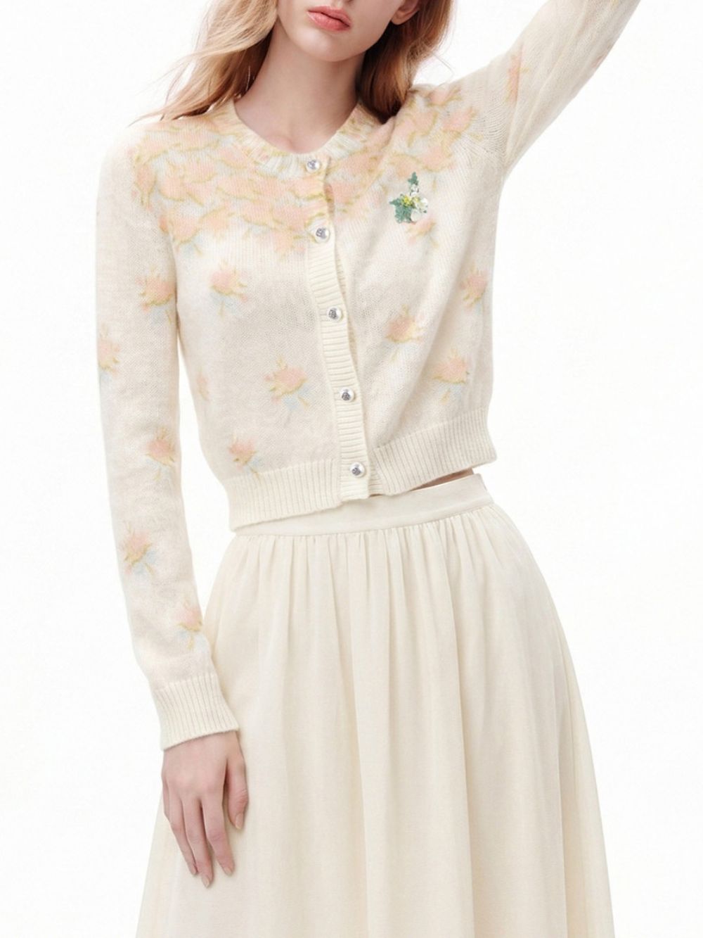 Miracle Floral Cardigan Flowering Girl